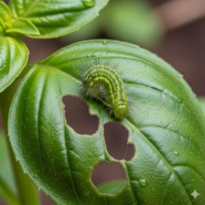 バジル毛虫の正体と発生原因