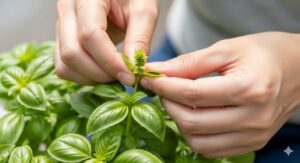 バジル　バジルの花が咲いた後の注意点