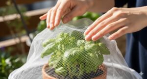 バジル 虫がつかないようにするにはどうしたらいいですか?