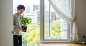 バジル　室内栽培でコバエが発生する原因