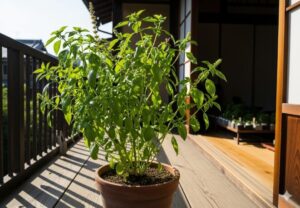 バジルを摘心しない育て方の基本