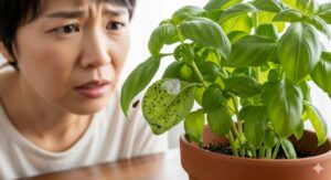 バジル　虫がついたらどうすればいいですか？