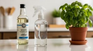 バジル 虫除けに酢スプレーは効果がある?
